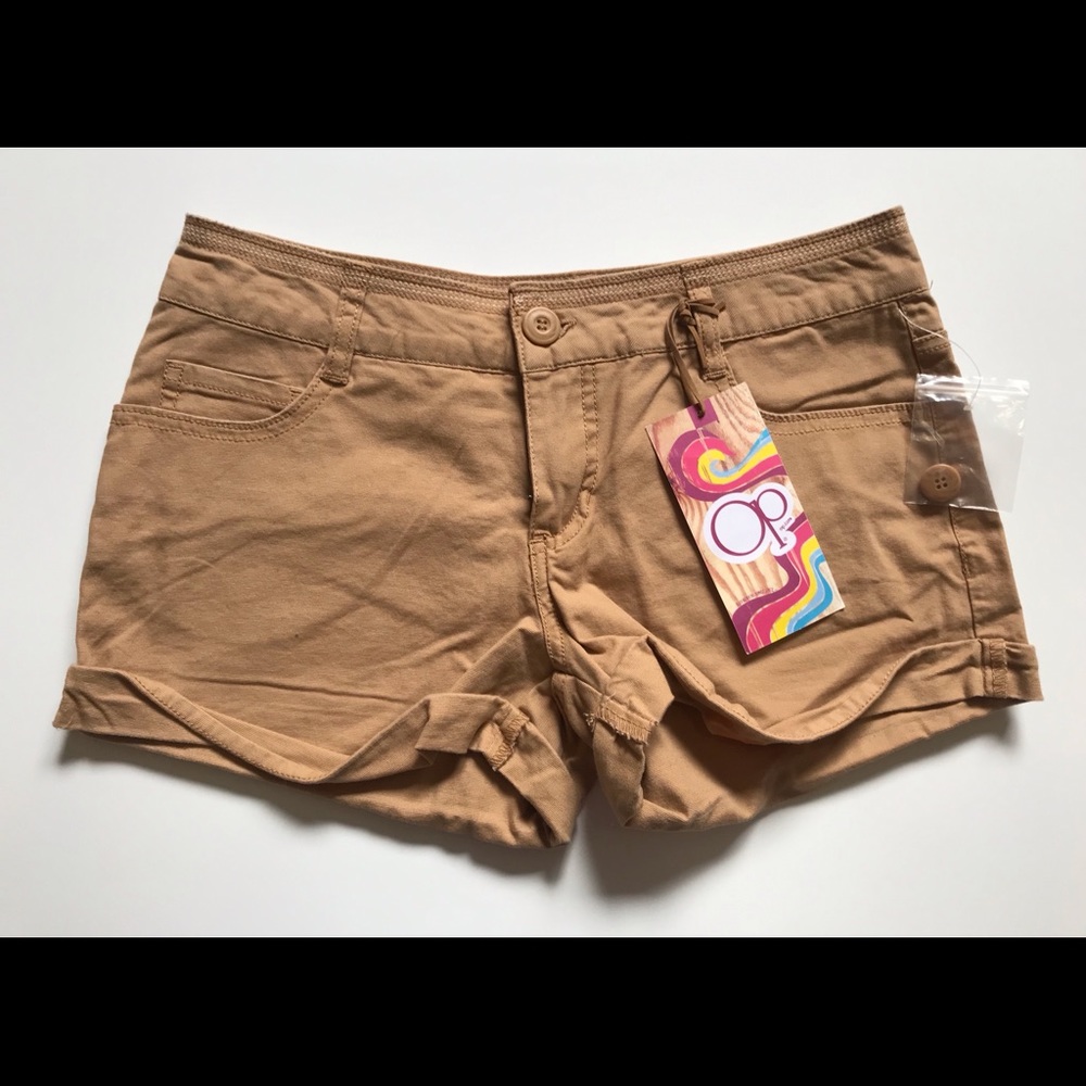 Op Girls Size 5 Color Tan or Cappuccino Shorts